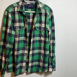 American Eagle plaid flannel shirt